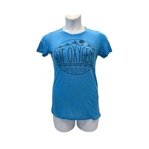 Canaan Valley Timberline WV Got Oxygen Women's Heather Blue Tshirt Large
